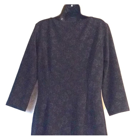 BRAND NEW! Long Black Slit Side Bodycon Dress - Picture 5 of 8